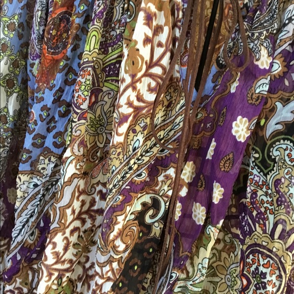 Fire LA Boho Peasant Blouse - Picture 3 of 4